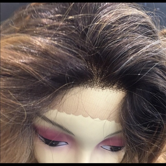 Ombré wig Romance Curl Swisslace Wig Lacefront New - Picture 7 of 7